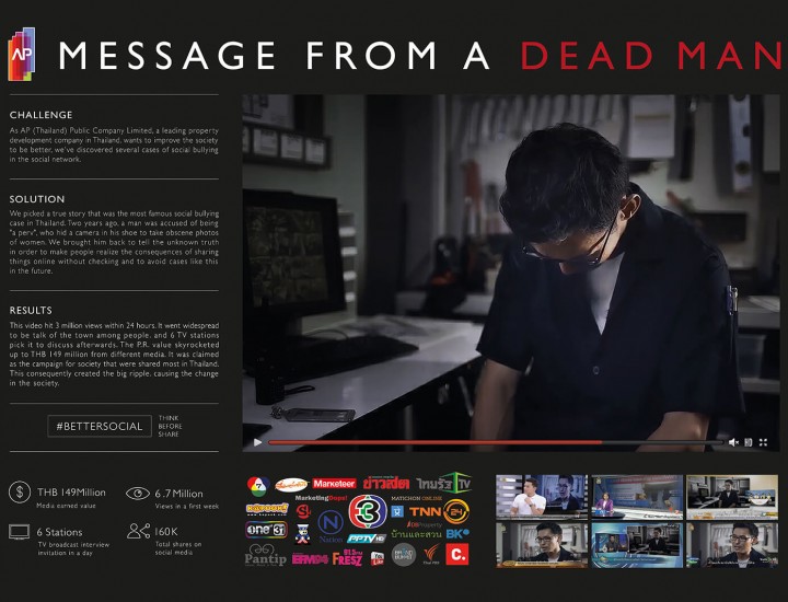 Message from a Dead Man