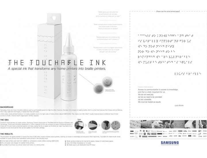 Touchable Ink