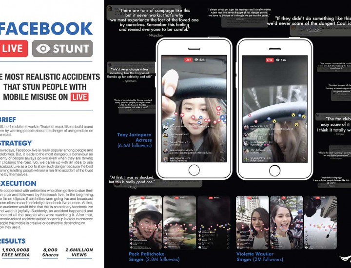 Facebook Live Stunt